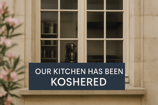 Our Kitchen Has Been Koshered – A Step Toward a More Inclusive Table - Macaron Centrale