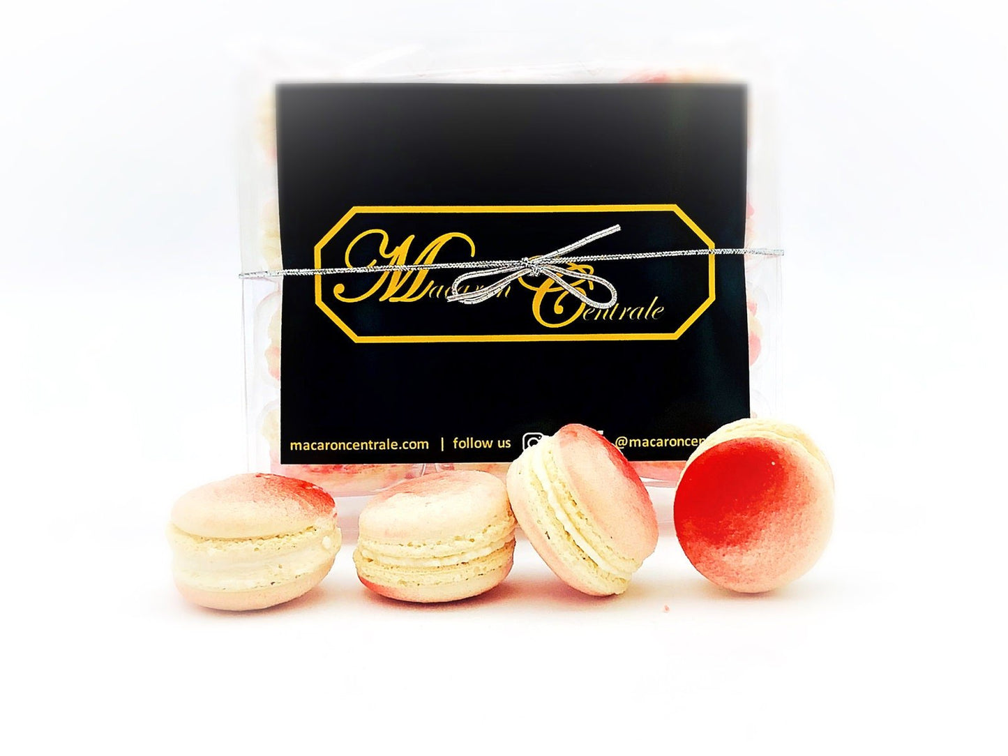 12 Value Pack | Red Pallet Macaron Option | Great addition to your cake or celebratory events. - Macaron CentraleStrawberry