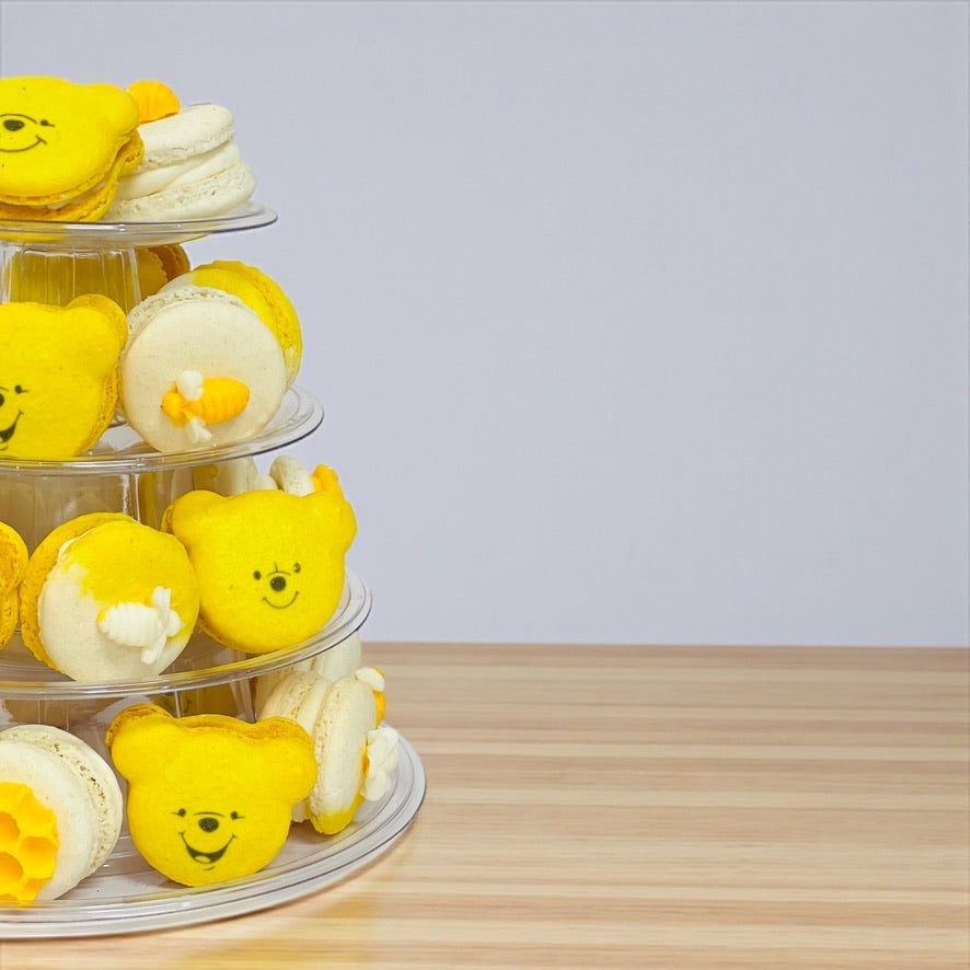 The Ultimate Pooh'n Bees Tower – Sweet & Stylish! - Macaron Tower Included