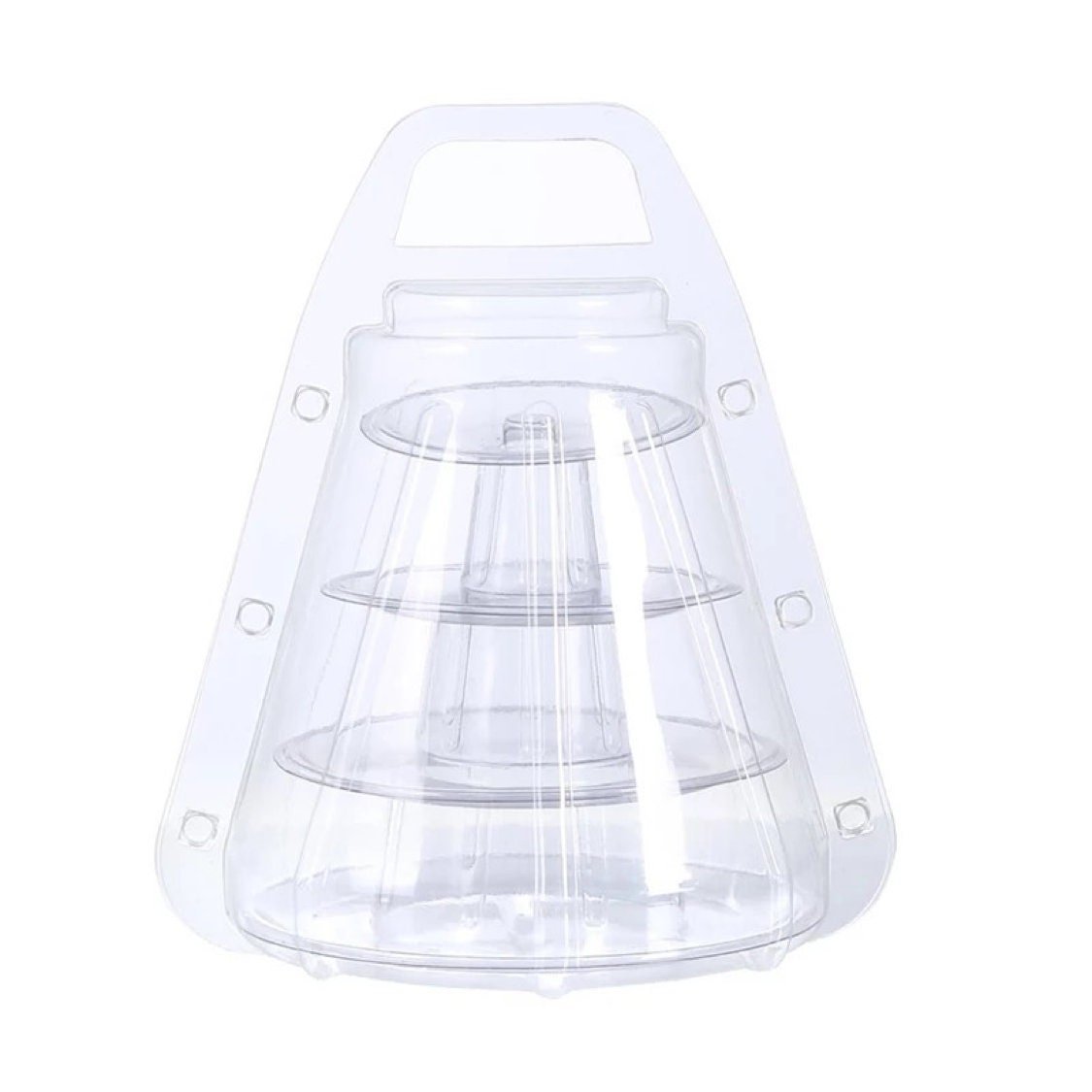 4 Tier Macaron Tower with Protective Case | Adjustable and Reusable - Macaron Centrale