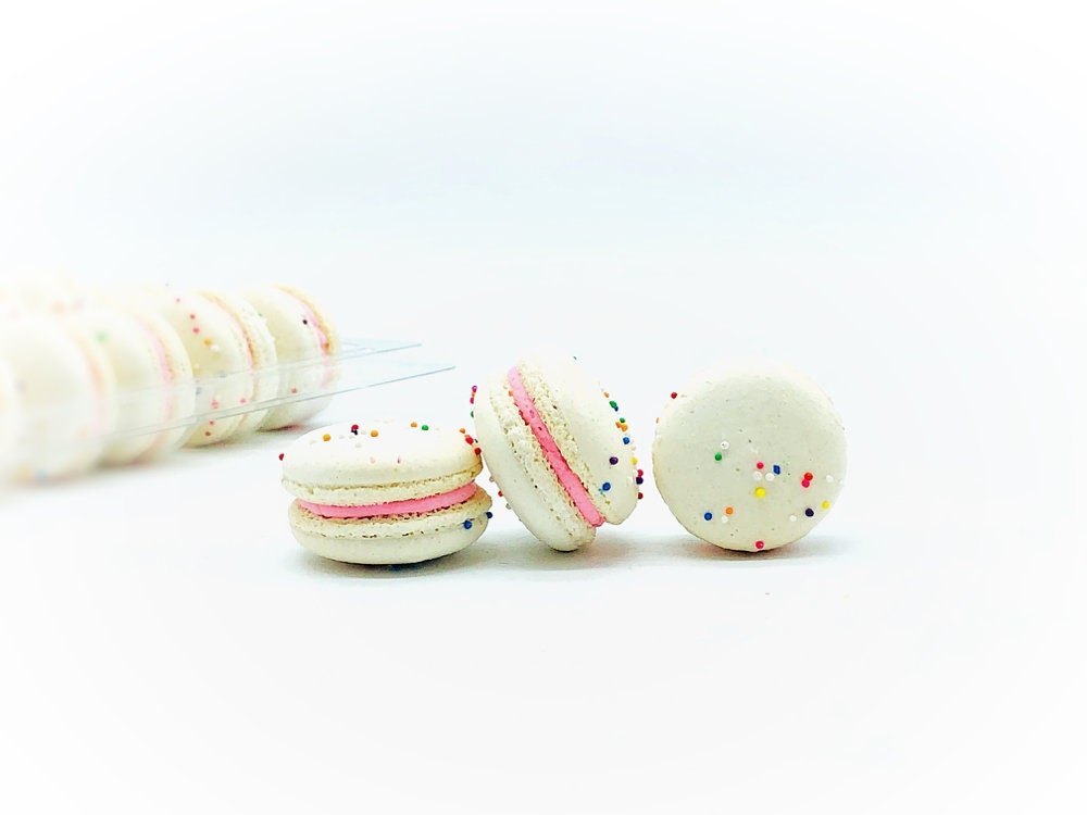 50 Pack Birthday French Macaron Value Pack - Macaron Centrale