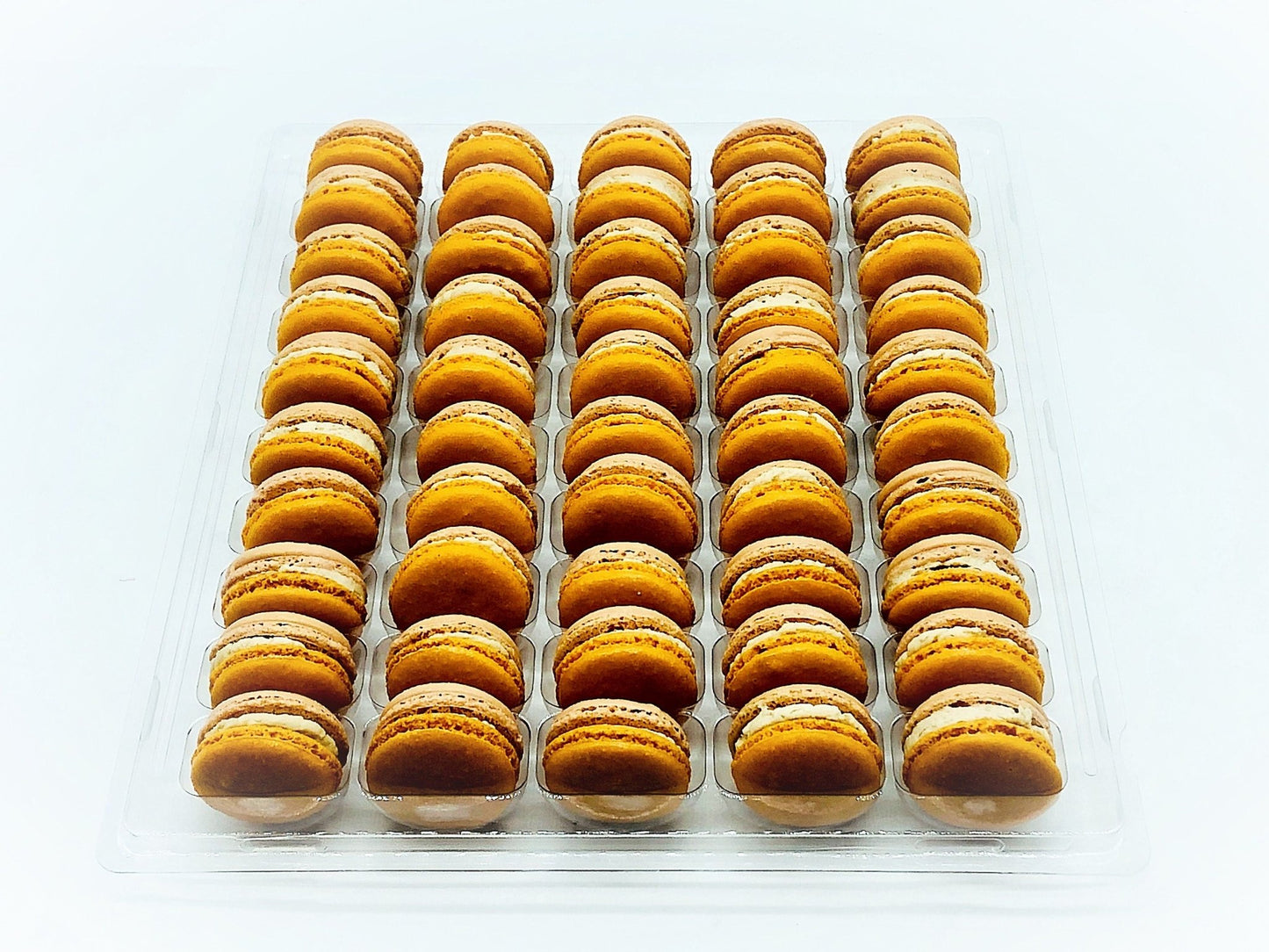 50 Pack Chai Latte French Macaron Value Pack - Macaron Centrale