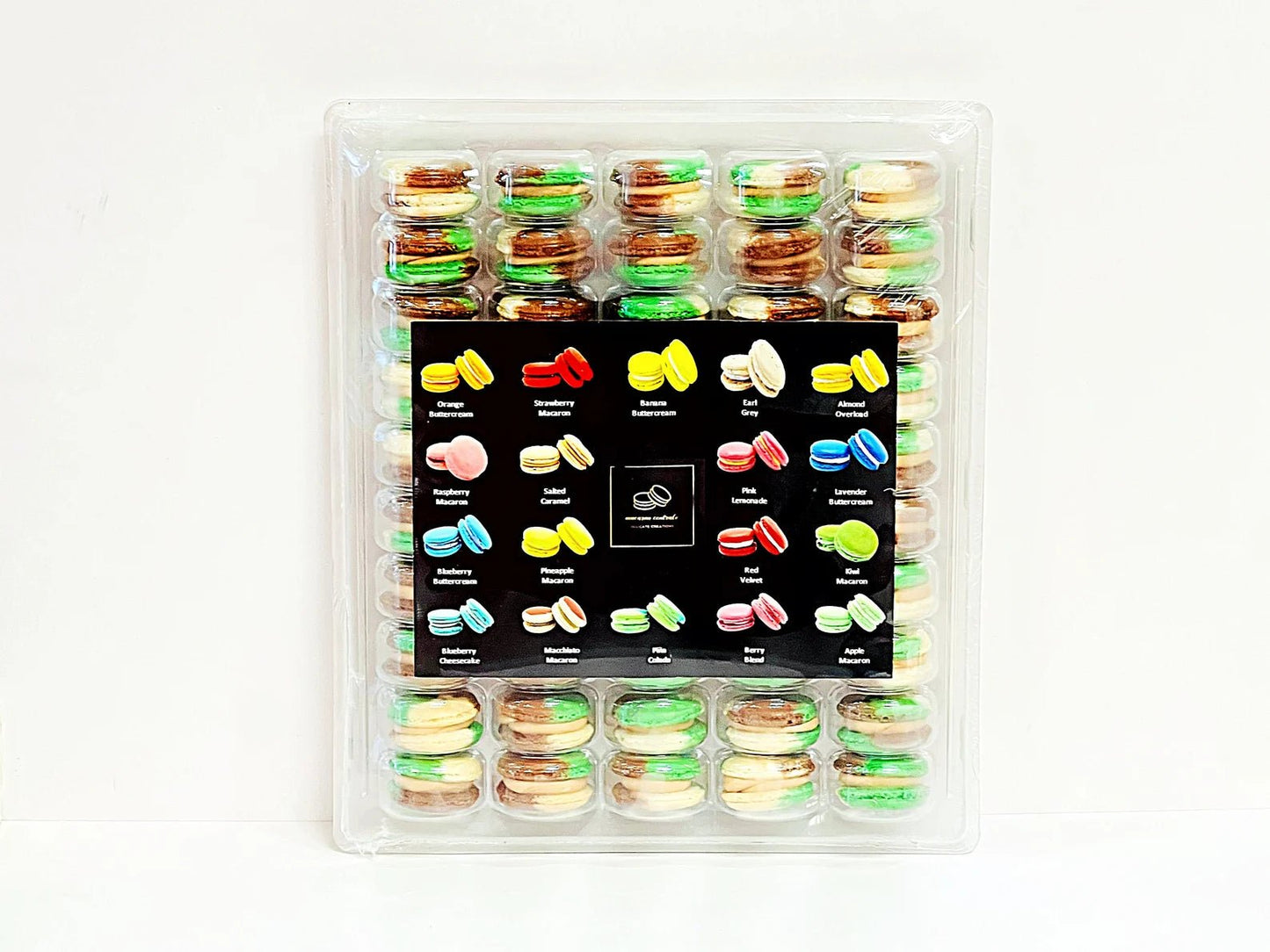 50 Pack Irish Coffee French Macaron Value Pack - Macaron Centrale