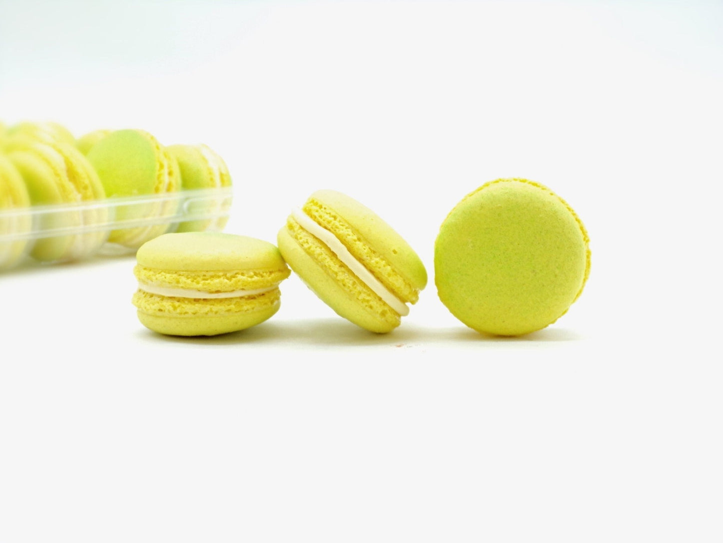 50 Pack Jackfruit French Macaron Value Pack - Macaron Centrale