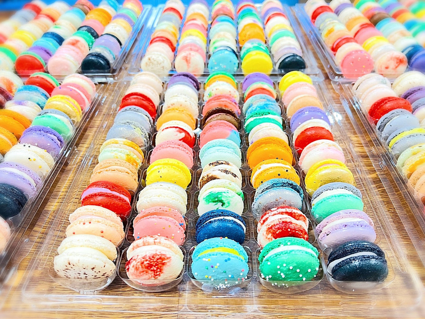 50 Pack | Surprise Me! French Macarons - Cold Pack Included - Macaron Centrale