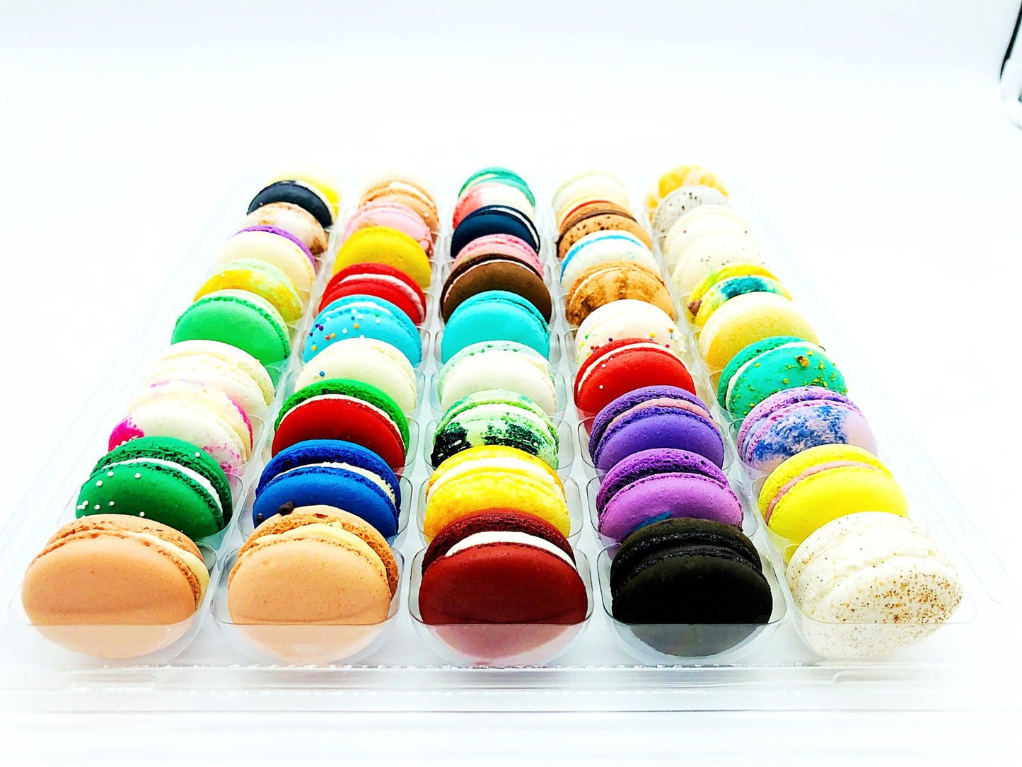 50 Pack | Surprise Me! French Macarons - Cold Pack Included - Macaron Centrale