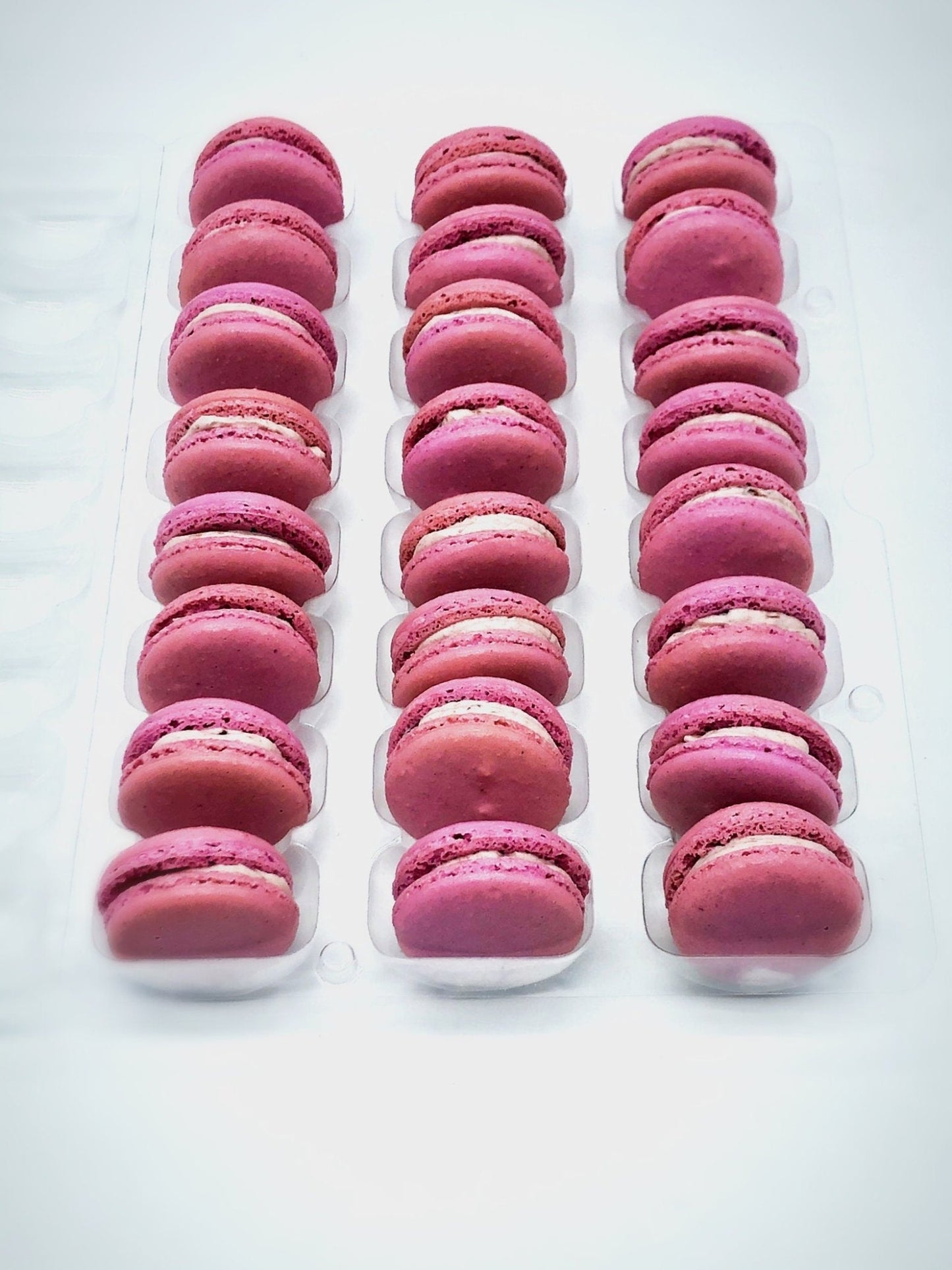 6 Pack Berry Blend French Macarons | Perfect for your next celebratory events. - Macaron Centrale