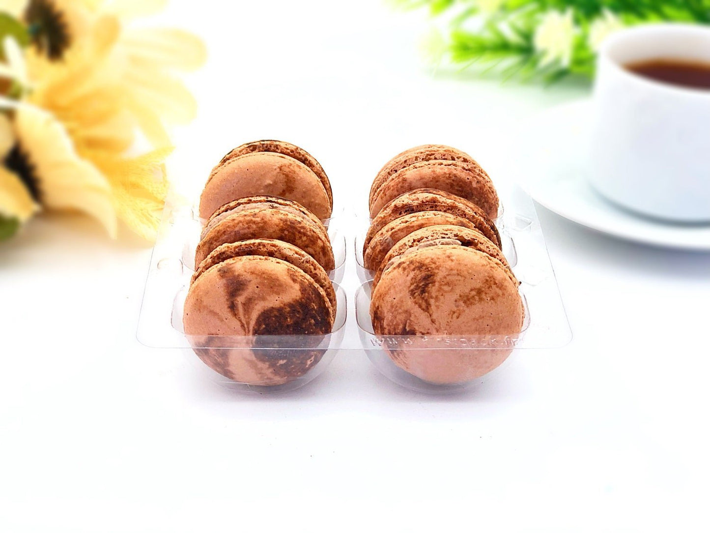6 Pack coffee macarons - Macaron Centrale
