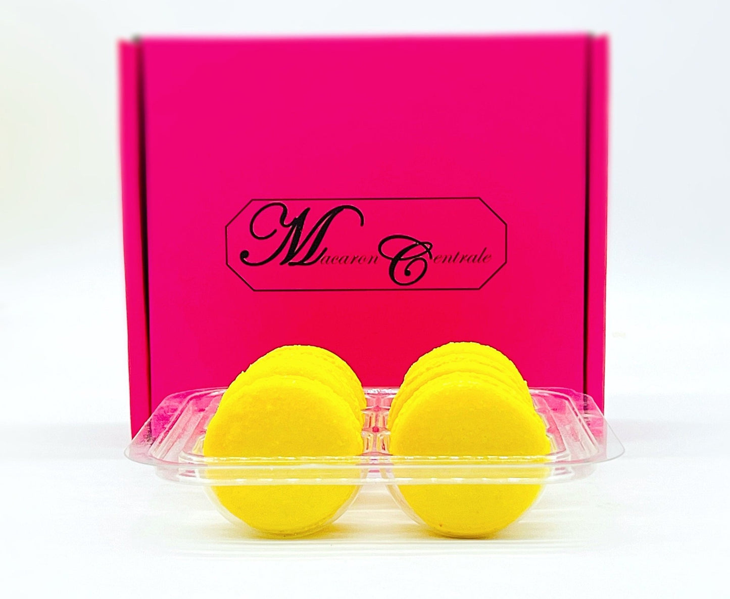 6 Pack lemon macarons - Macaron Centrale