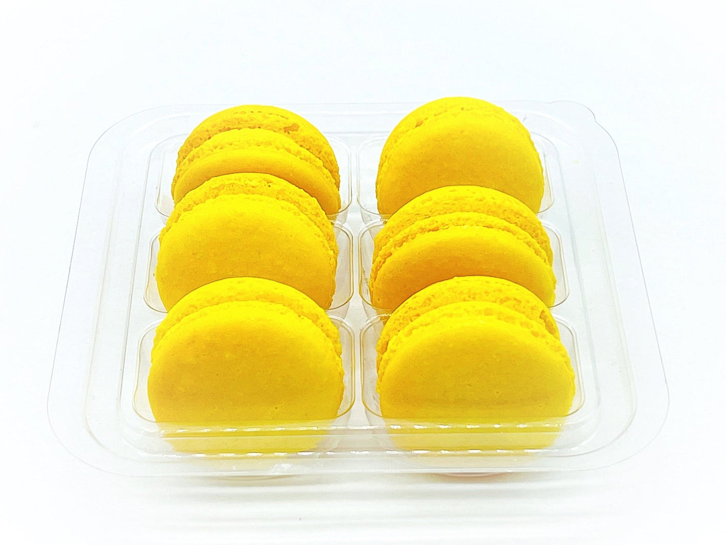 6 Pack lemon macarons - Macaron Centrale