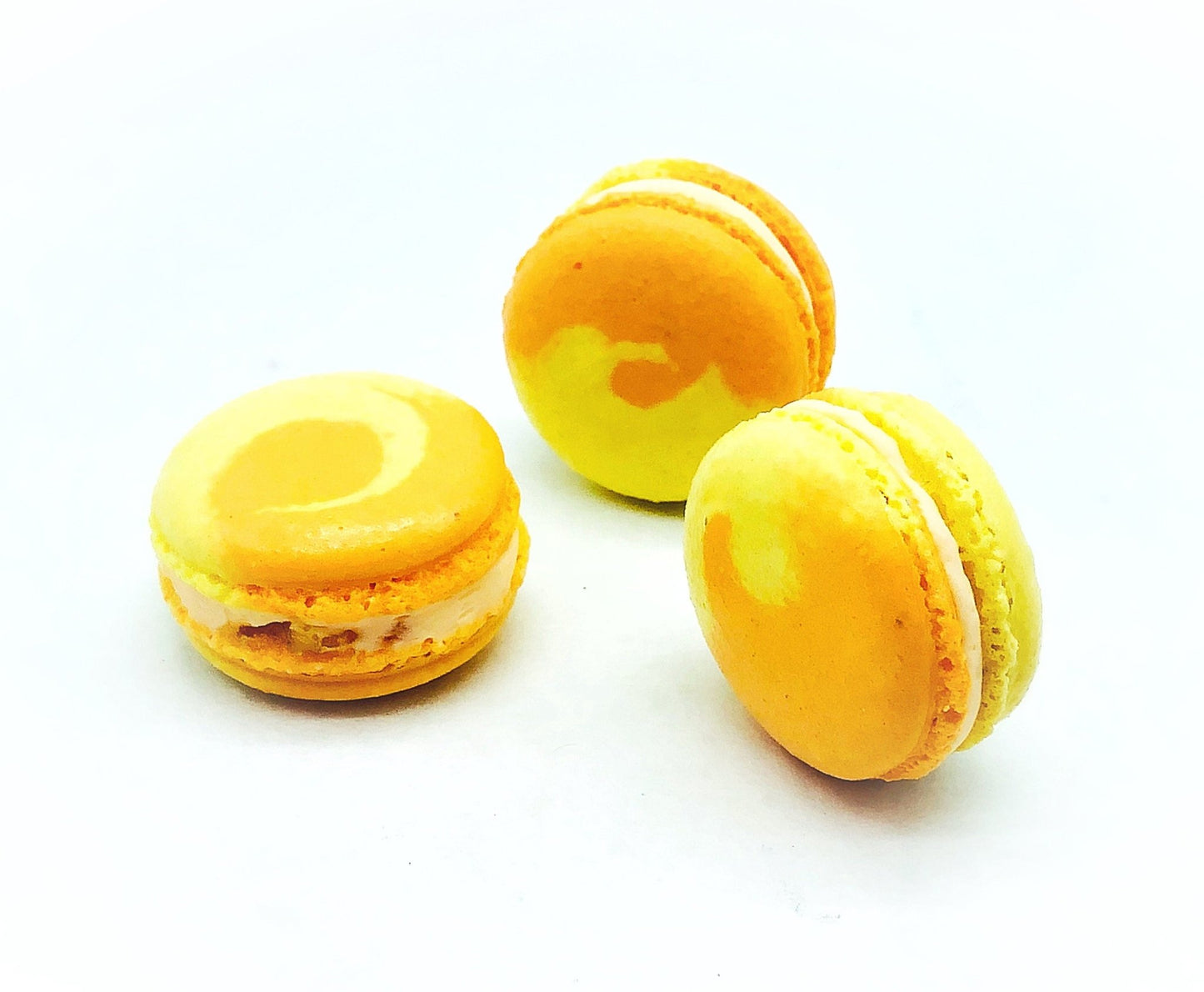 6 Pack Lemon - Orange Marmalade Macarons - Macaron Centrale