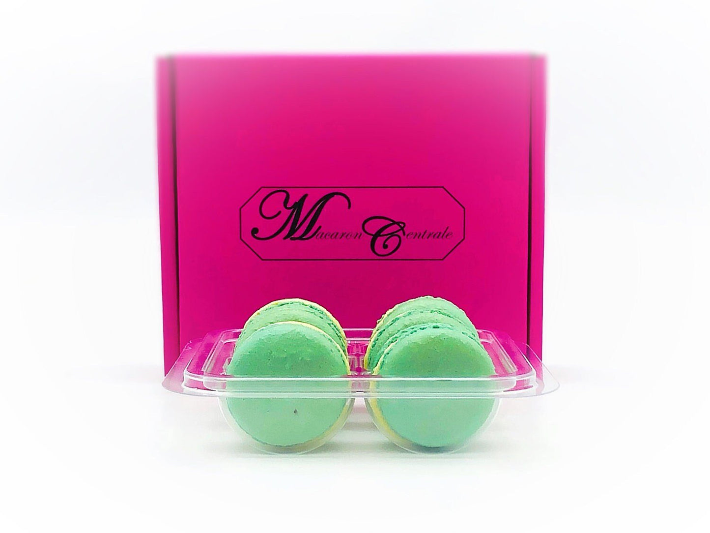 6 Pack matcha macarons | ideal for celebratory events. - Macaron Centrale