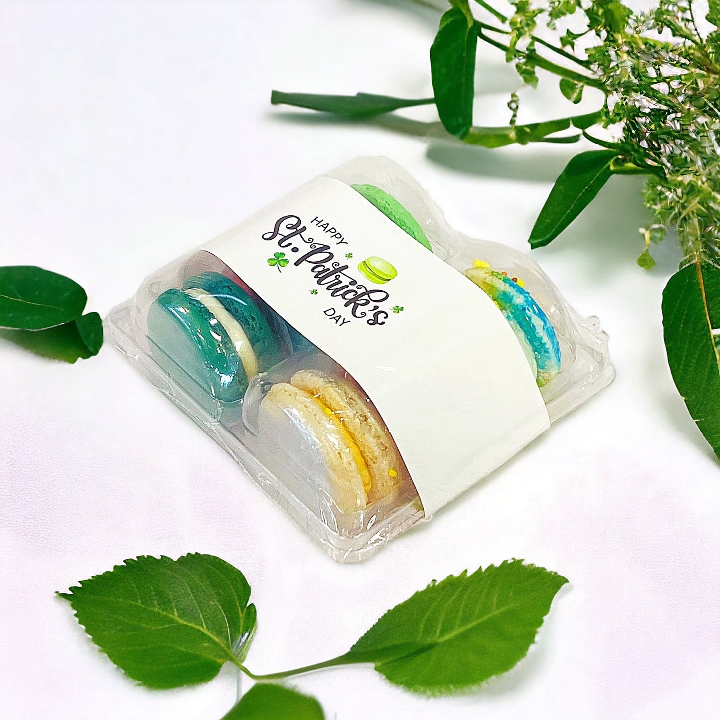 6 Pack Surprise Me! | St. Patrick's Day French Macaron Set - Macaron Centrale