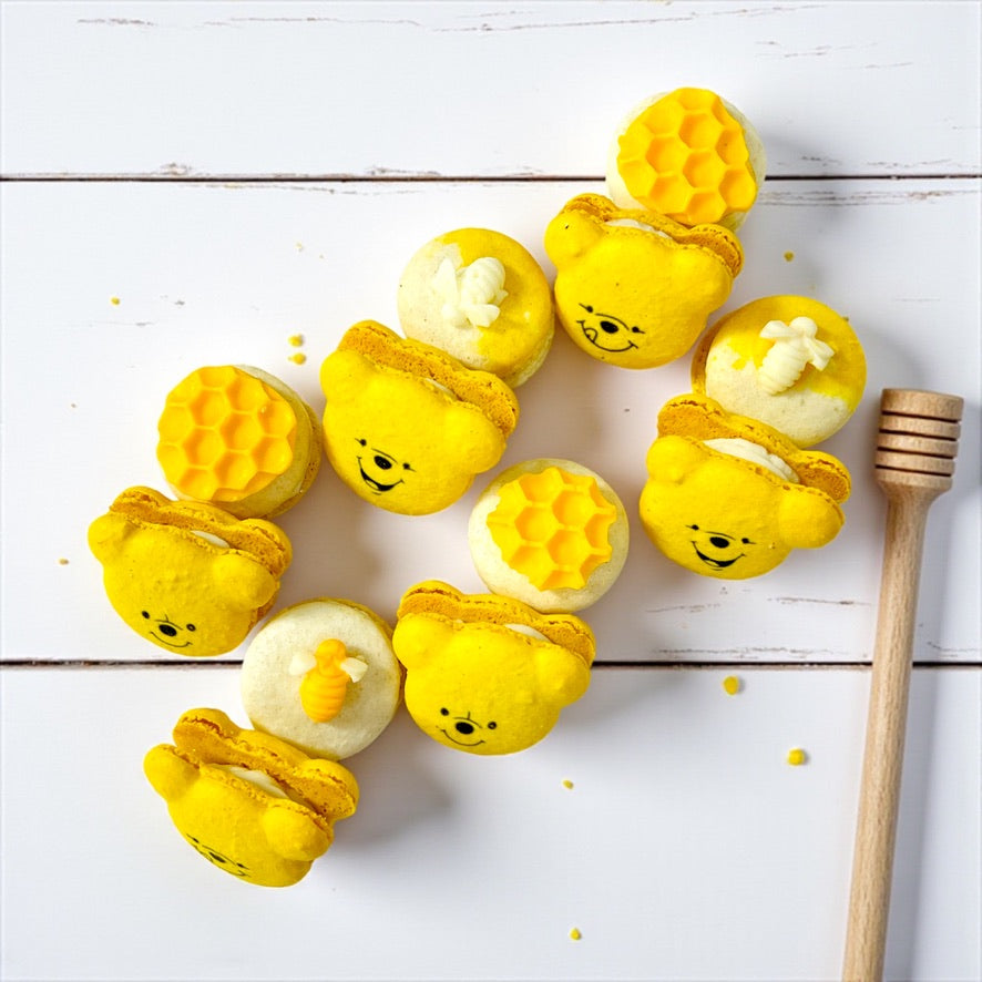 The Ultimate Pooh'n Bees Tower – Sweet & Stylish! - Macaron Tower Included