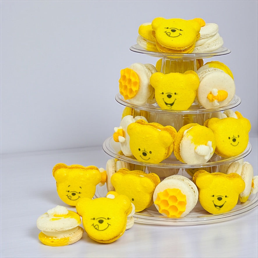 The Ultimate Pooh'n Bees Tower – Sweet & Stylish! - Macaron Tower Included