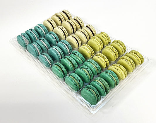 Coastal Vibe: A Flavorful Quartet of French Macarons in One Set | 36 Pack