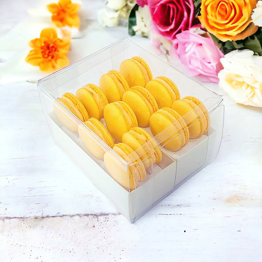 Orange Cream Macaron Sucettes En Gros | Available in 24 & 48 Sucettes