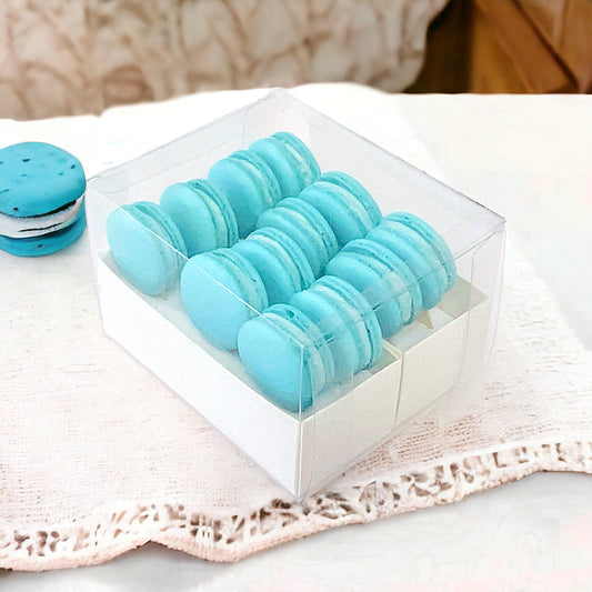 Blueberry Cream Macaron Sucettes En Gros | Available in 24 & 48 Sucettes