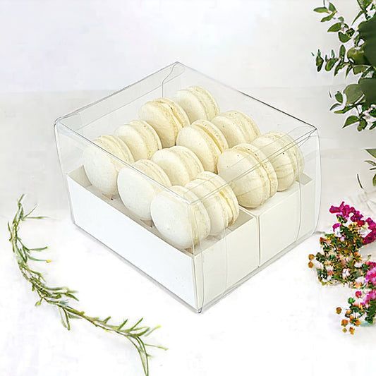 Vanilla Cream Macaron Sucettes En Gros | Available in 24 & 48 Sucettes