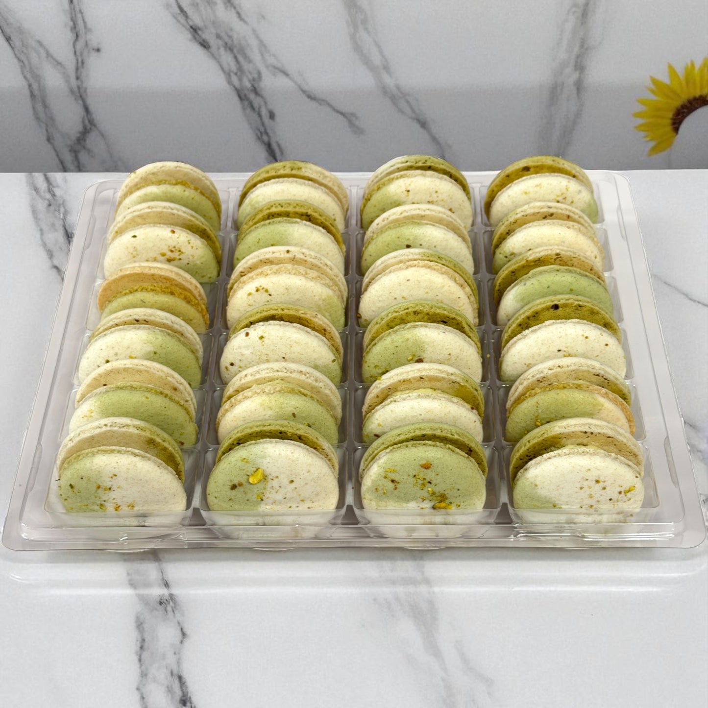 Naturally Vegan Pistachio Macaron