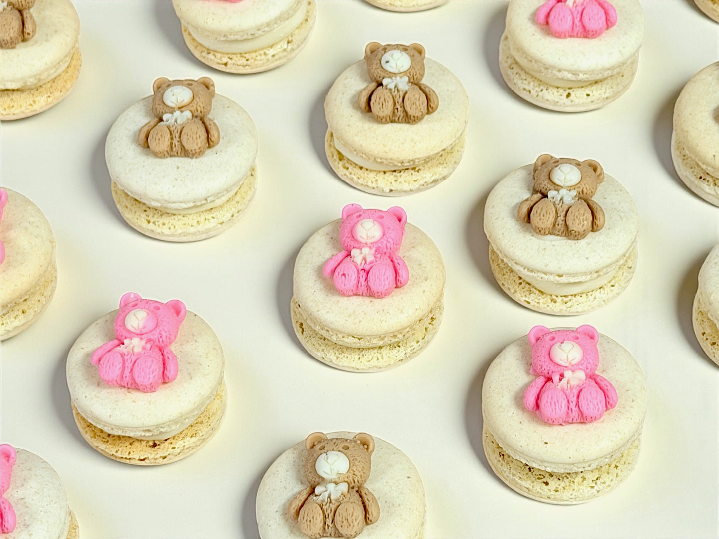 Teddy Hug Macarons – Sweet Brown Bear French Cookies for All Ages