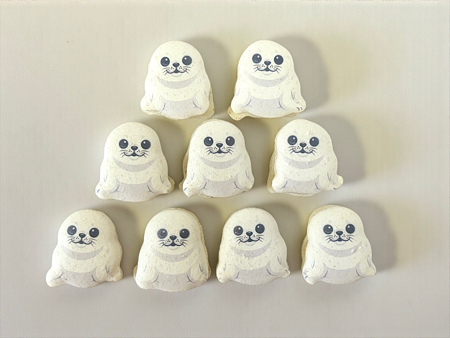 Seal Friends French Macarons