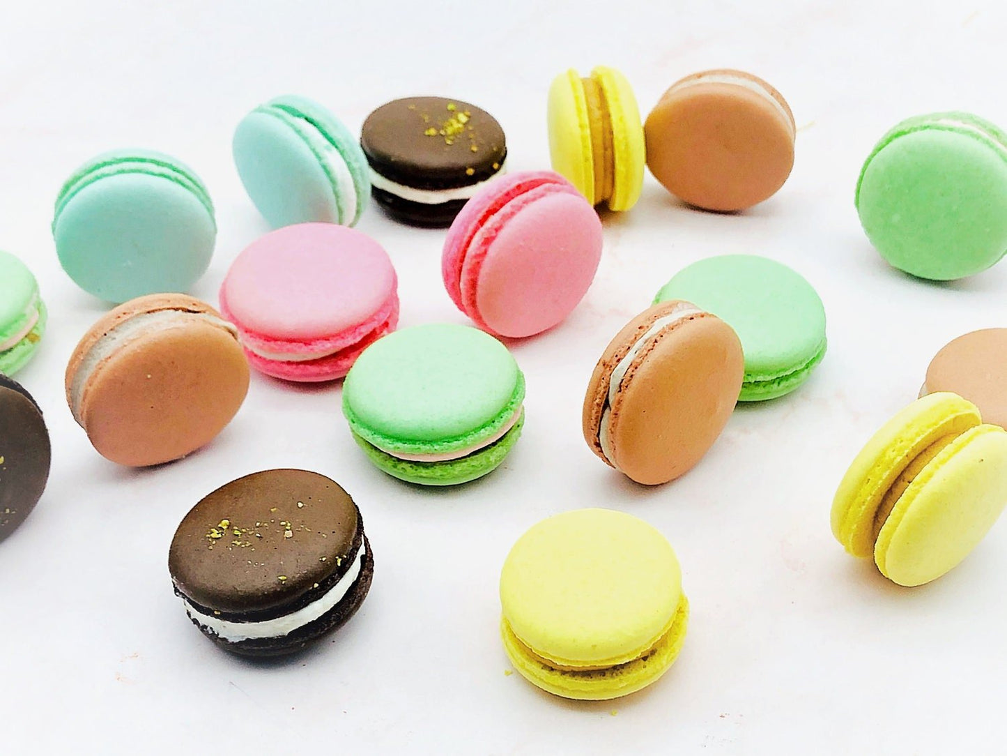 Assorted Vegan Macarons | Choose Your Own 4 Pack| - Macaron Centrale