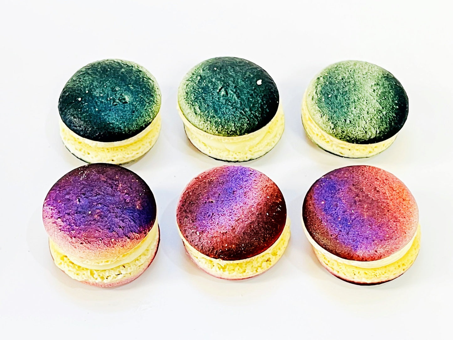 Bean Bliss: Red Beans & Black Beans French Macaron Value Pack Set | 6 Pack - Macaron Centrale