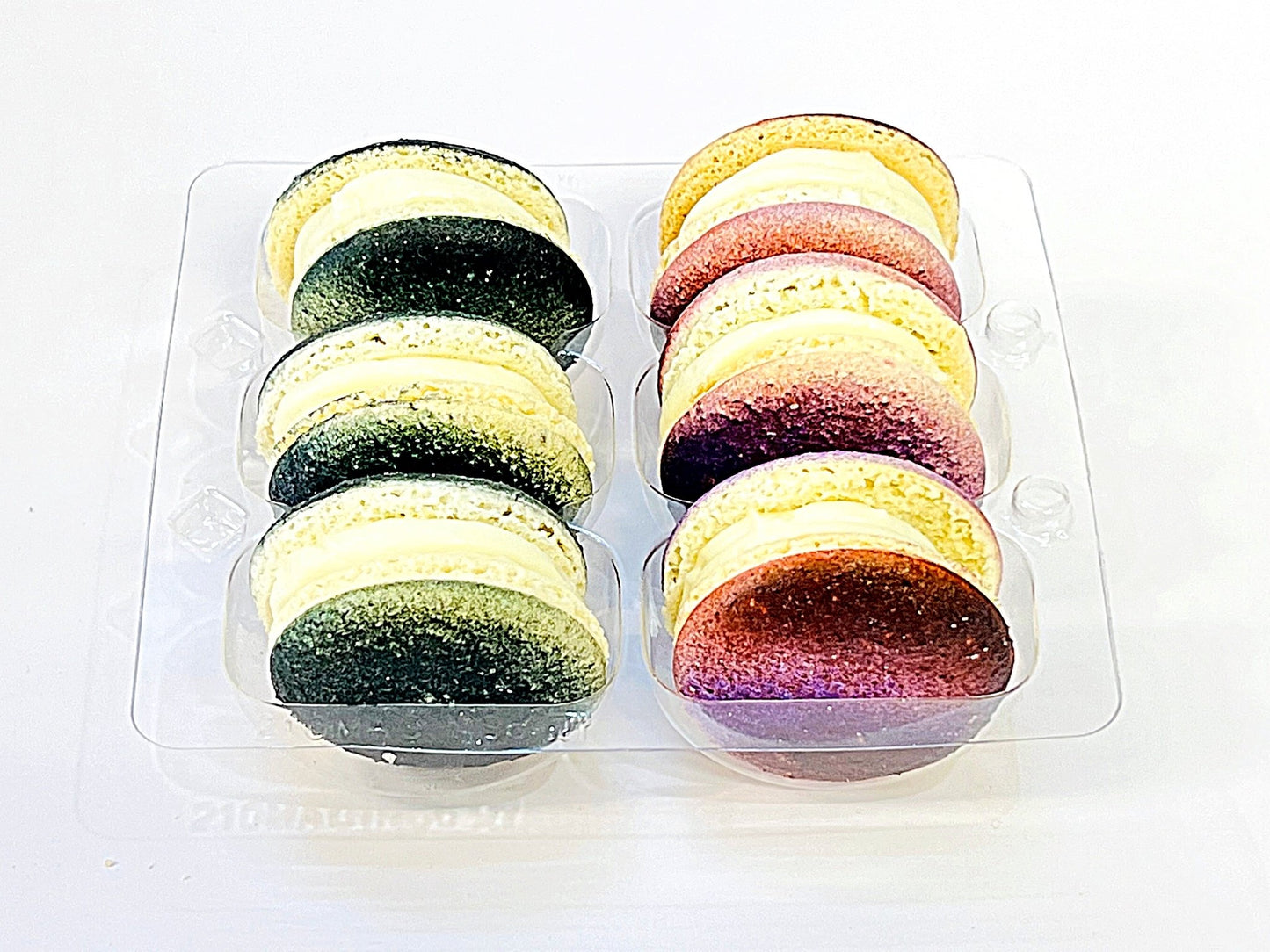 Bean Bliss: Red Beans & Black Beans French Macaron Value Pack Set | 6 Pack - Macaron Centrale