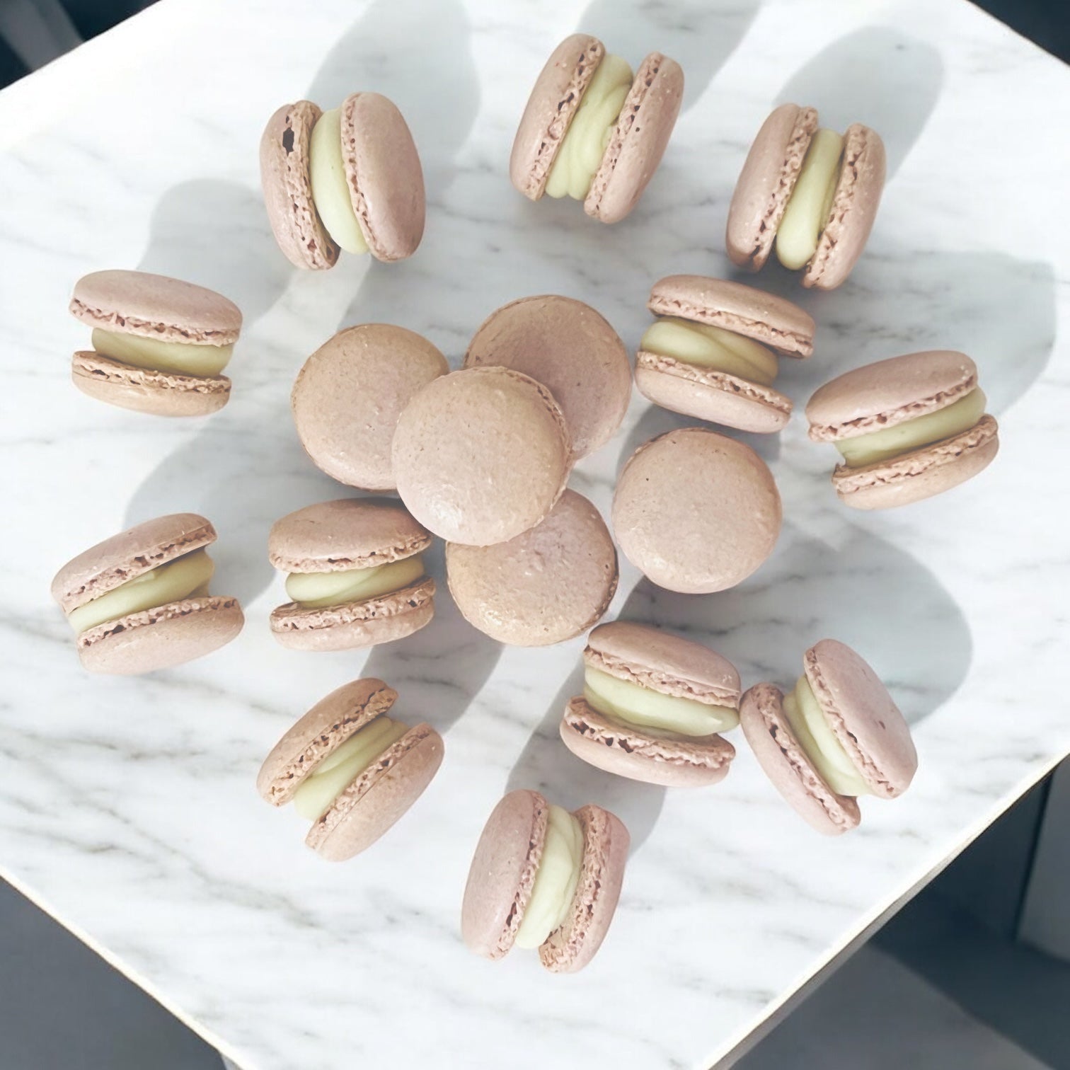 Boysenberry Mini Macarons - Perfect for Decorating Cupcakes, Cakes, Ice Cream, and More! (Copy) (Copy) - Macaron Centrale16 Pack