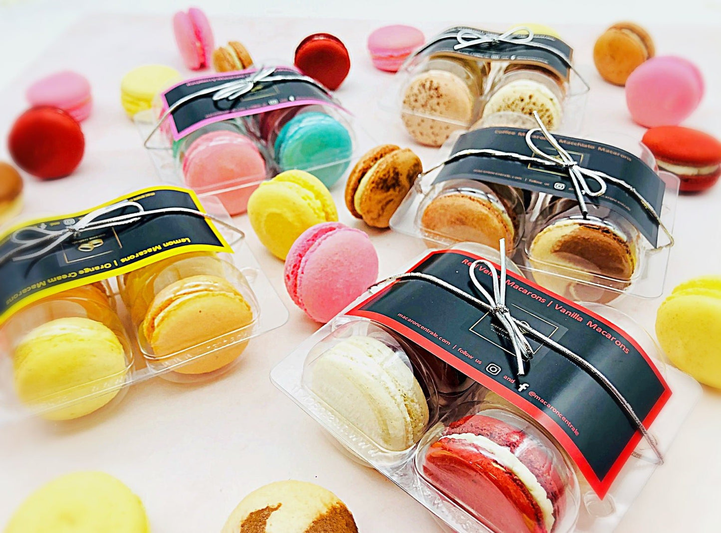 Choose Your Own 6 Macaron Value Pack - Macaron Centrale1 Flavor