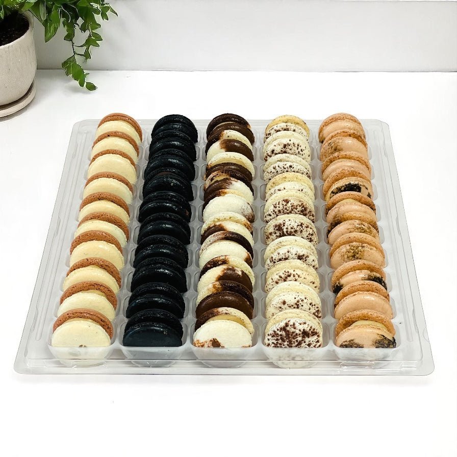 Coffee Lover French Macarons Assortment - Macaron Centrale25 Pack