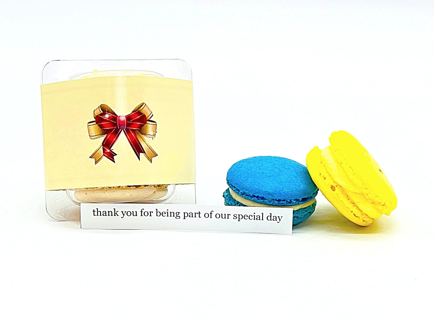 Customizable Party Favor | 2 Pack Macaron Set - Macaron Centrale2 Set
