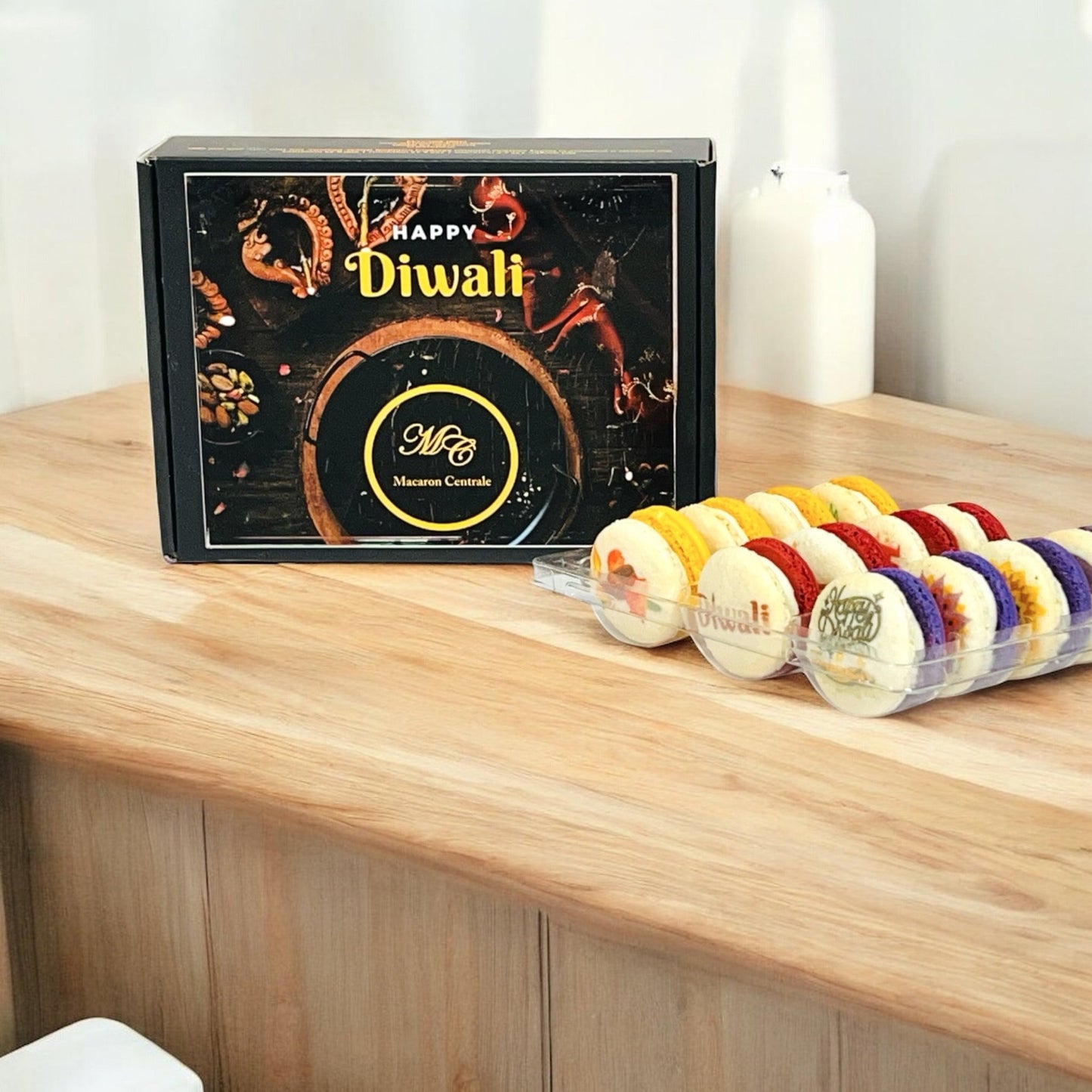 Diwali Celebration Macarons | Available in 6, 12 & 24 Pack | A Perfect Gift for Diwali Celebrations - Macaron CentraleDiwali6 pack