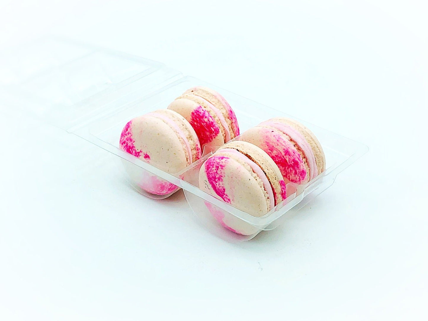 Dragon Fruit Vegan Macarons - Macaron Centrale4 Pack