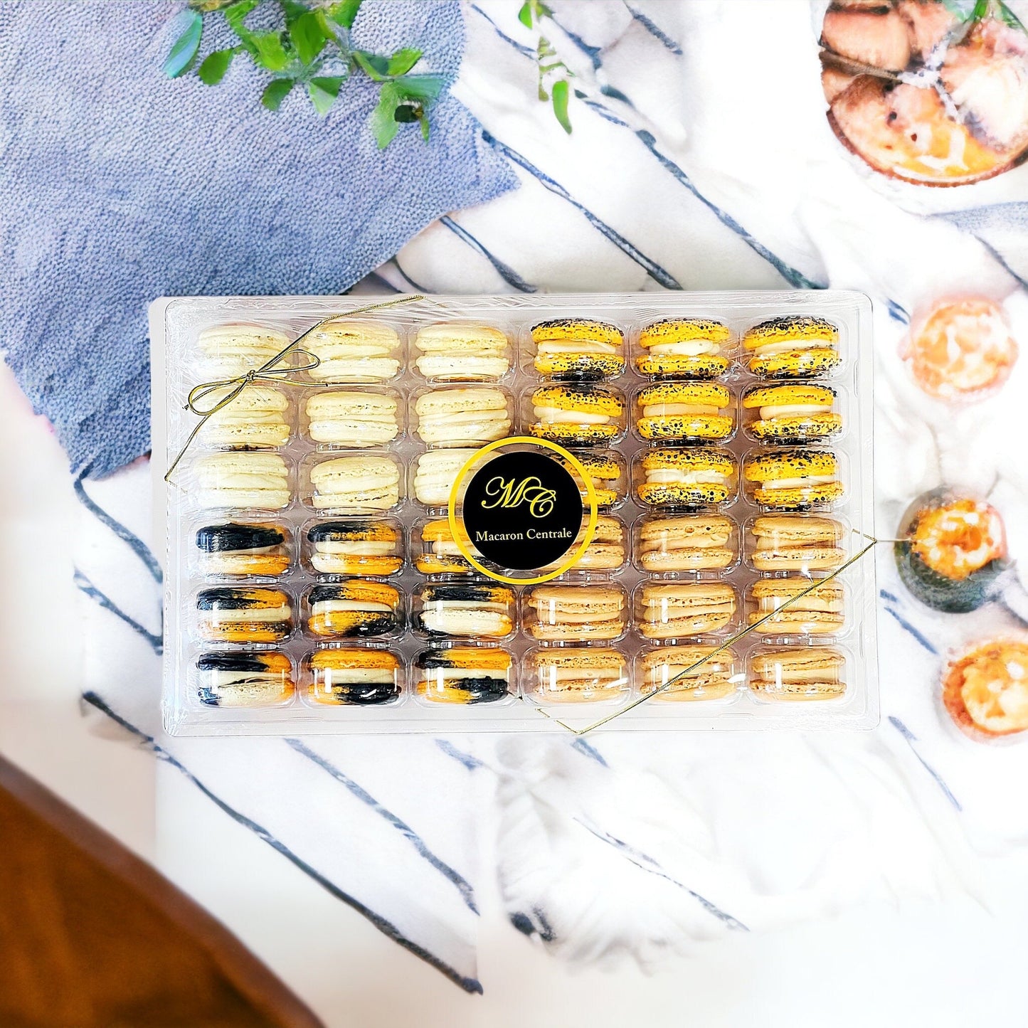 Fall Vibe: A Flavorful Quartet of French Macarons in One Set | 36 Pack - Macaron Centrale