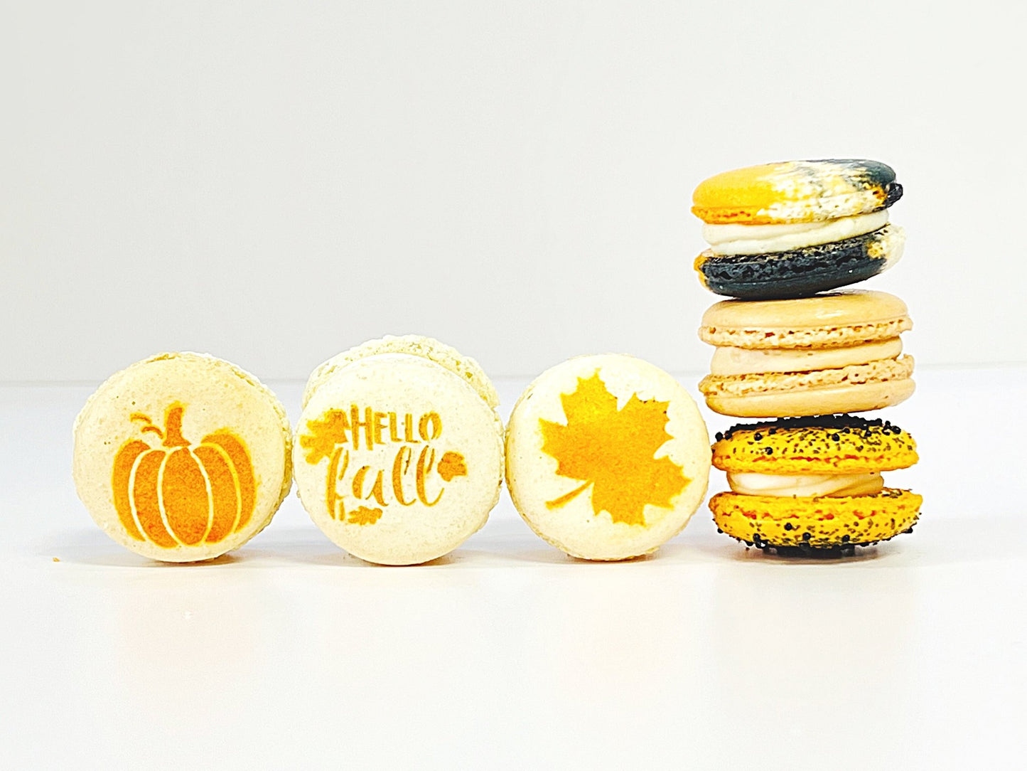 Fall Vibe: A Flavorful Quartet of French Macarons in One Set | 36 Pack - Macaron Centrale
