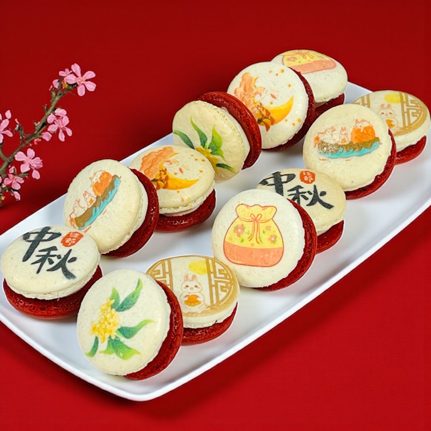 Festival Charms French Macaron Set - Macaron CentraleMid Autumn6 Pack