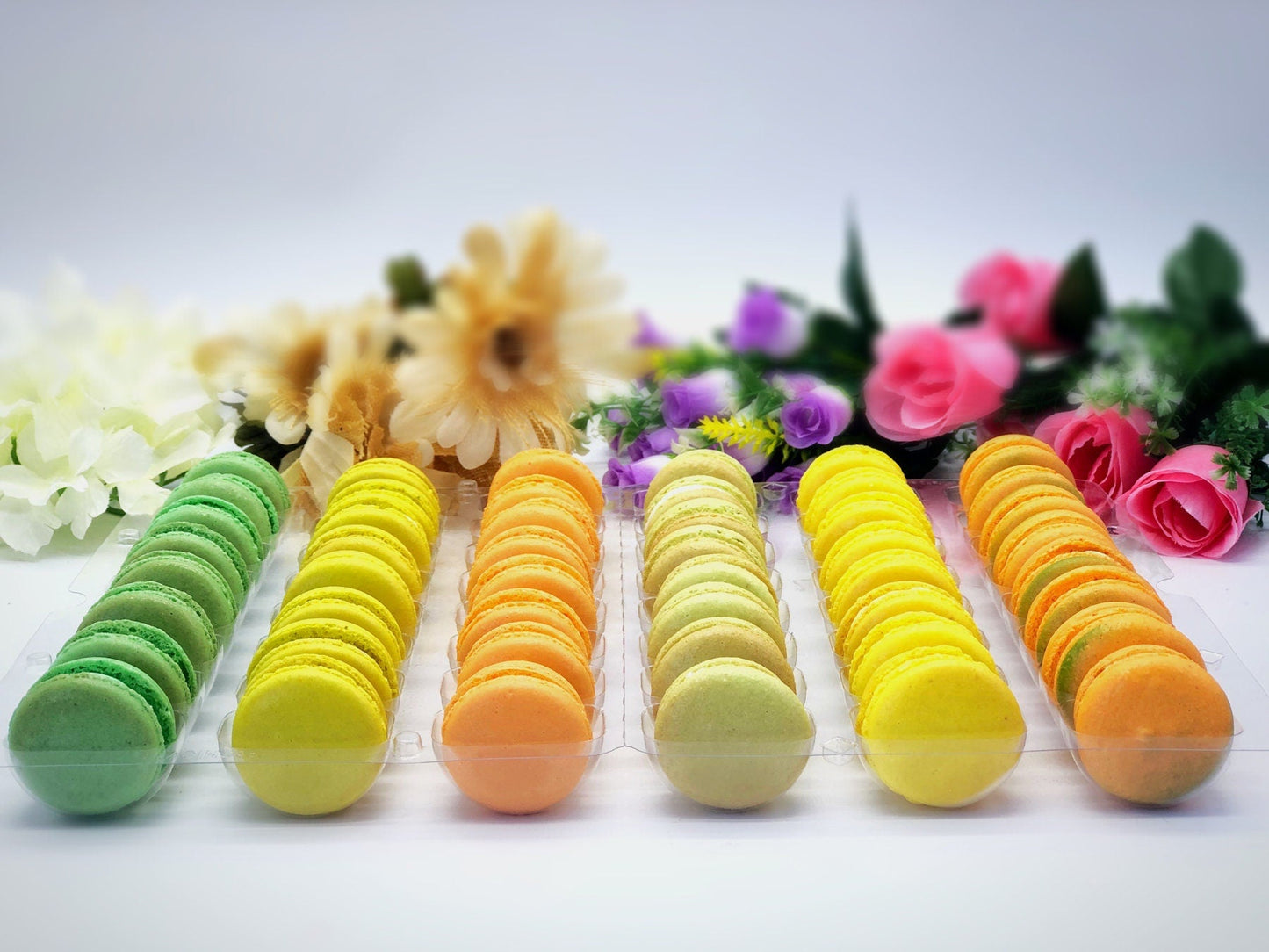 French Macarons | Dulcet Macaron Set | Available in 48 and 96 Pack - Macaron Centrale48 Pack
