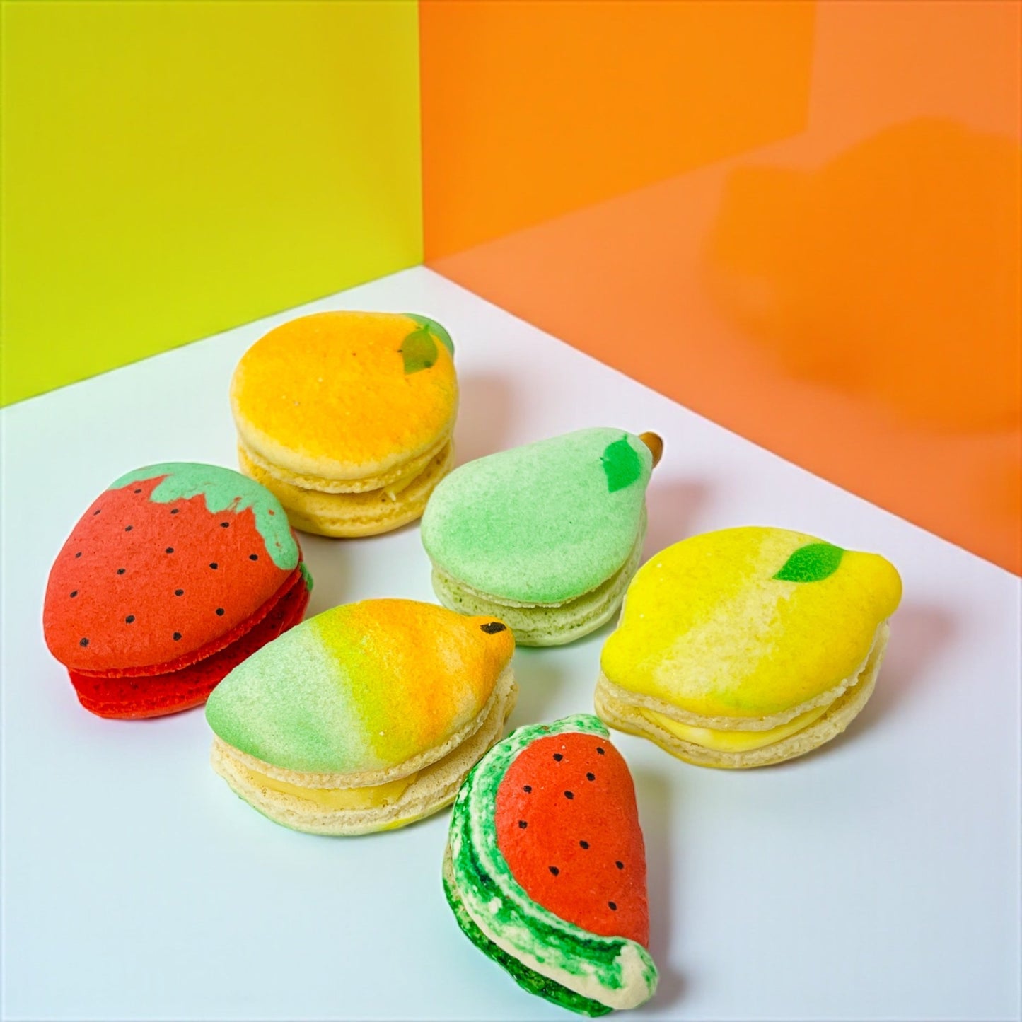 Fruit Basket Delight Macaron Set - Macaron CentraleClassic Macarons12 Pack