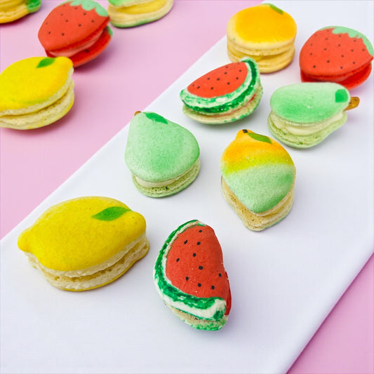 Fruit Basket Delight Macaron Set - Macaron CentraleClassic Macarons12 Pack
