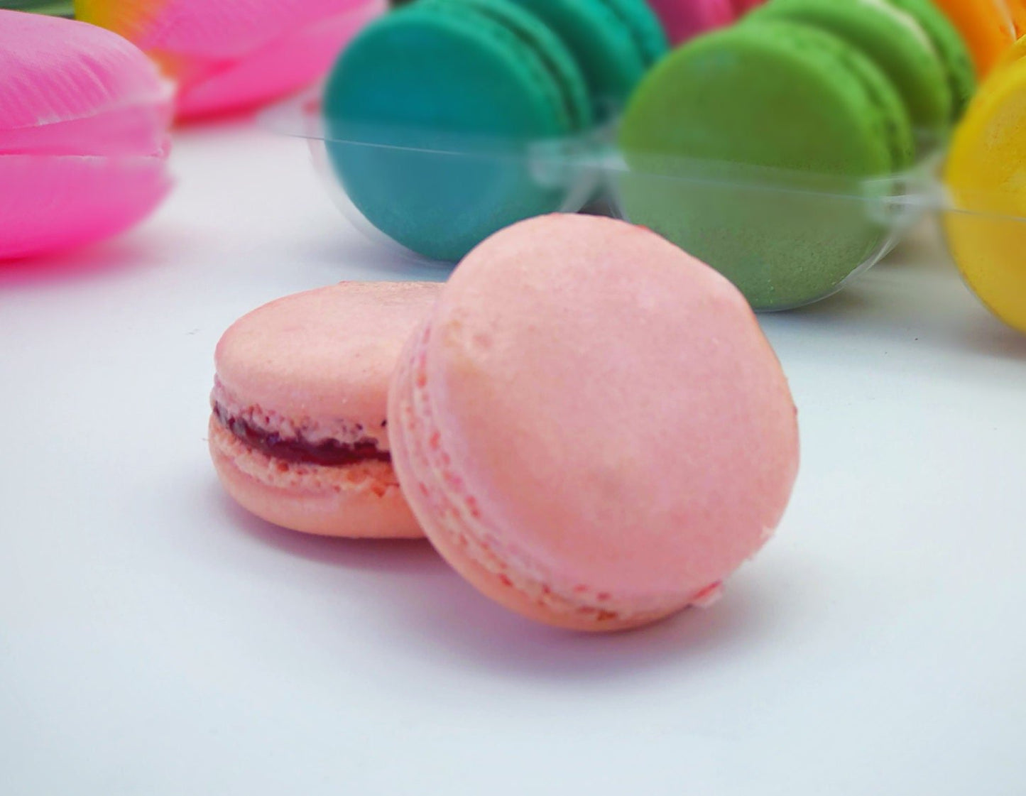 Gluten free macarons. fruity collection. Free Shipping. - Macaron Centrale12 pack