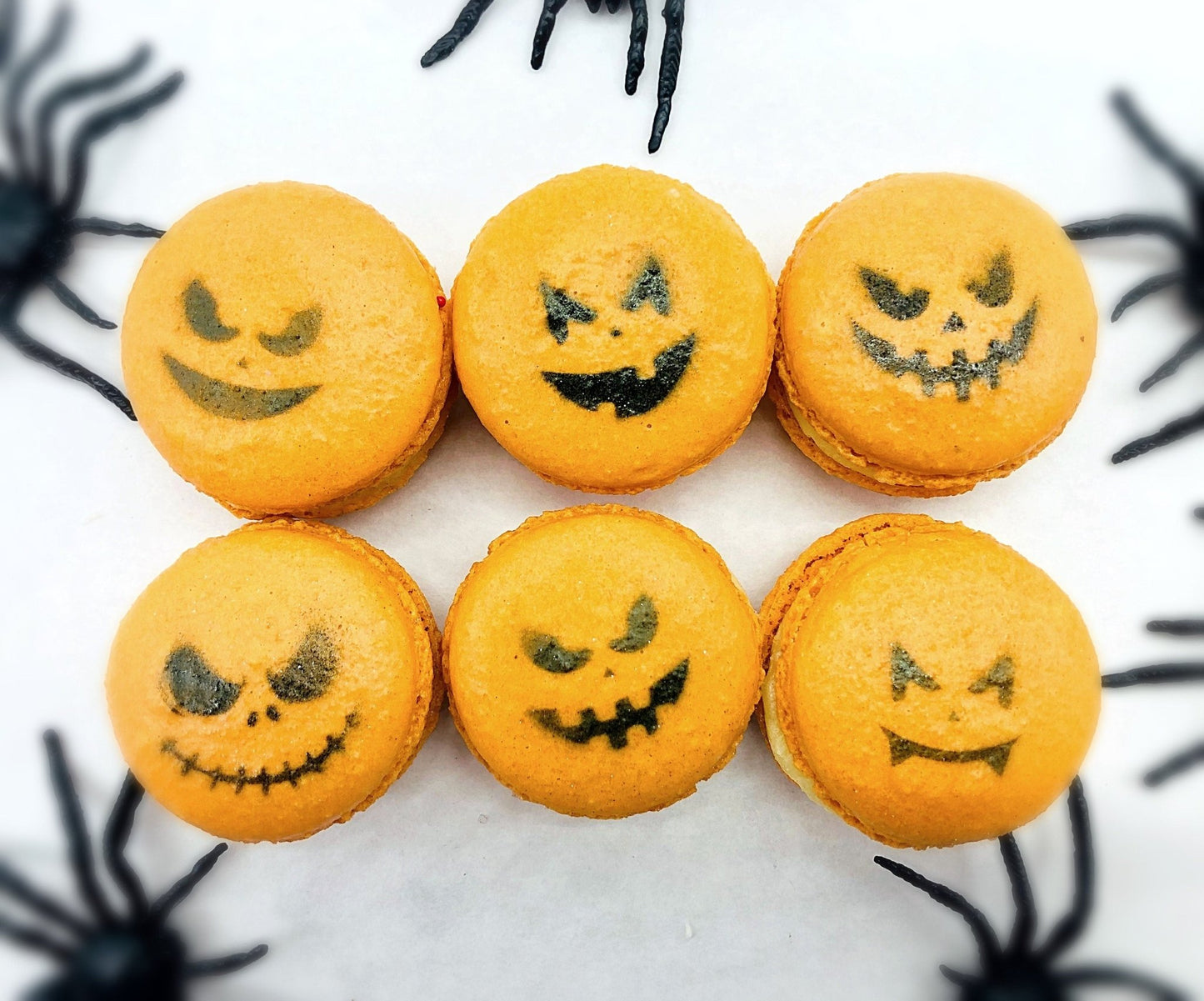 Halloween Pumpkin French Macaron | 6 Value Pack - Macaron Centrale