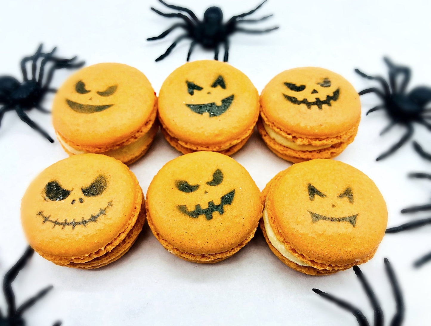 Halloween Pumpkin French Macaron | 6 Value Pack - Macaron Centrale