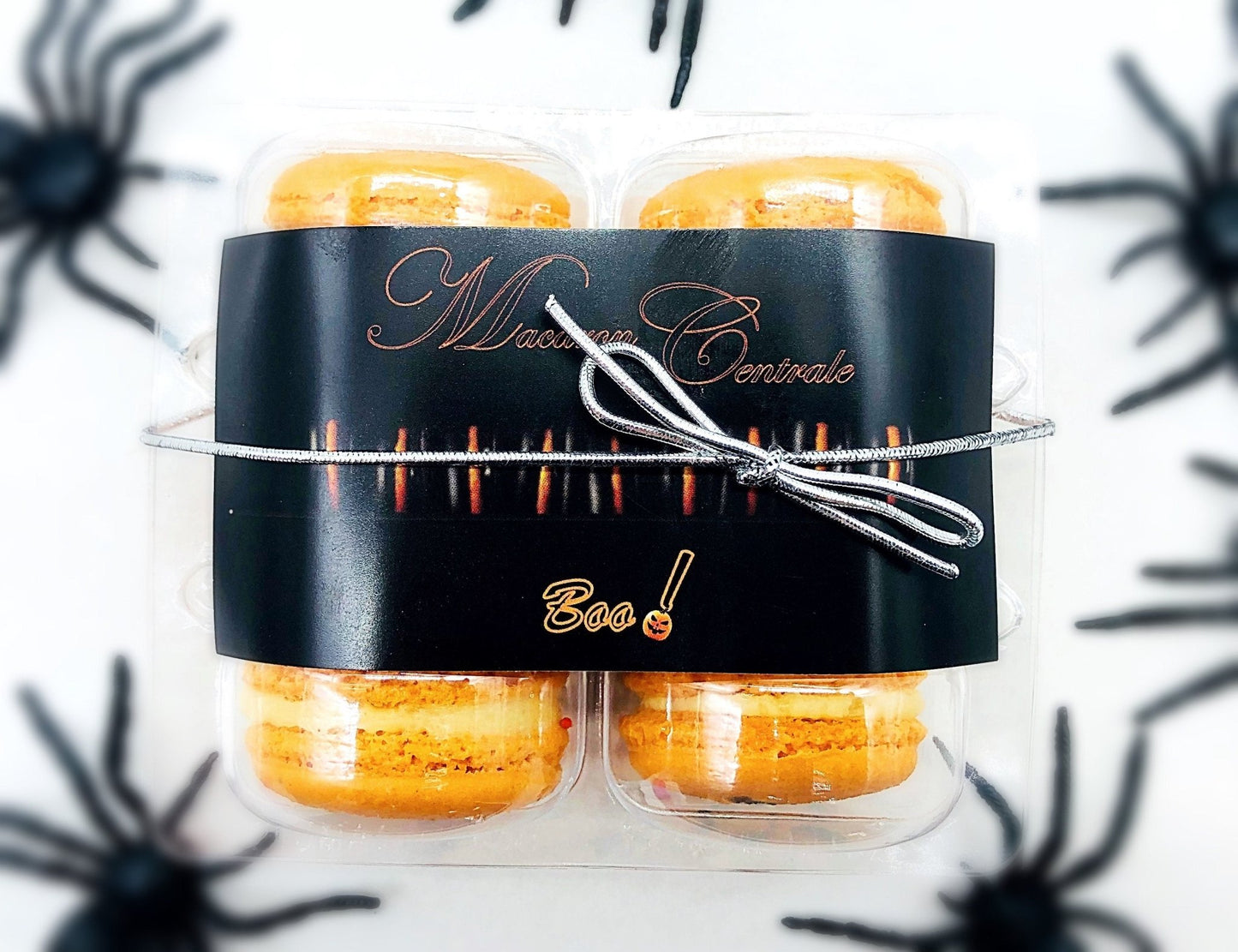 Halloween Pumpkin French Macaron | 6 Value Pack - Macaron Centrale