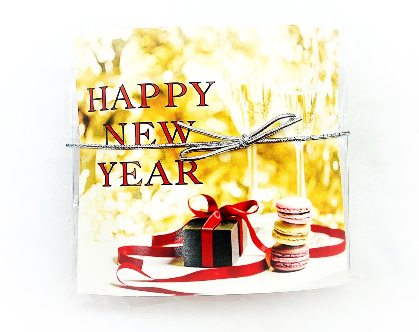 Happy New Year 6 Pack | Choose Your Own Flavor | Perfect for Gift Giving Season! - Macaron Centrale1 Flavor