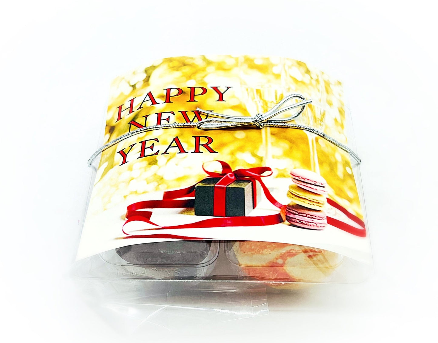 Happy New Year 6 Pack | Choose Your Own Flavor | Perfect for Gift Giving Season! - Macaron Centrale1 Flavor
