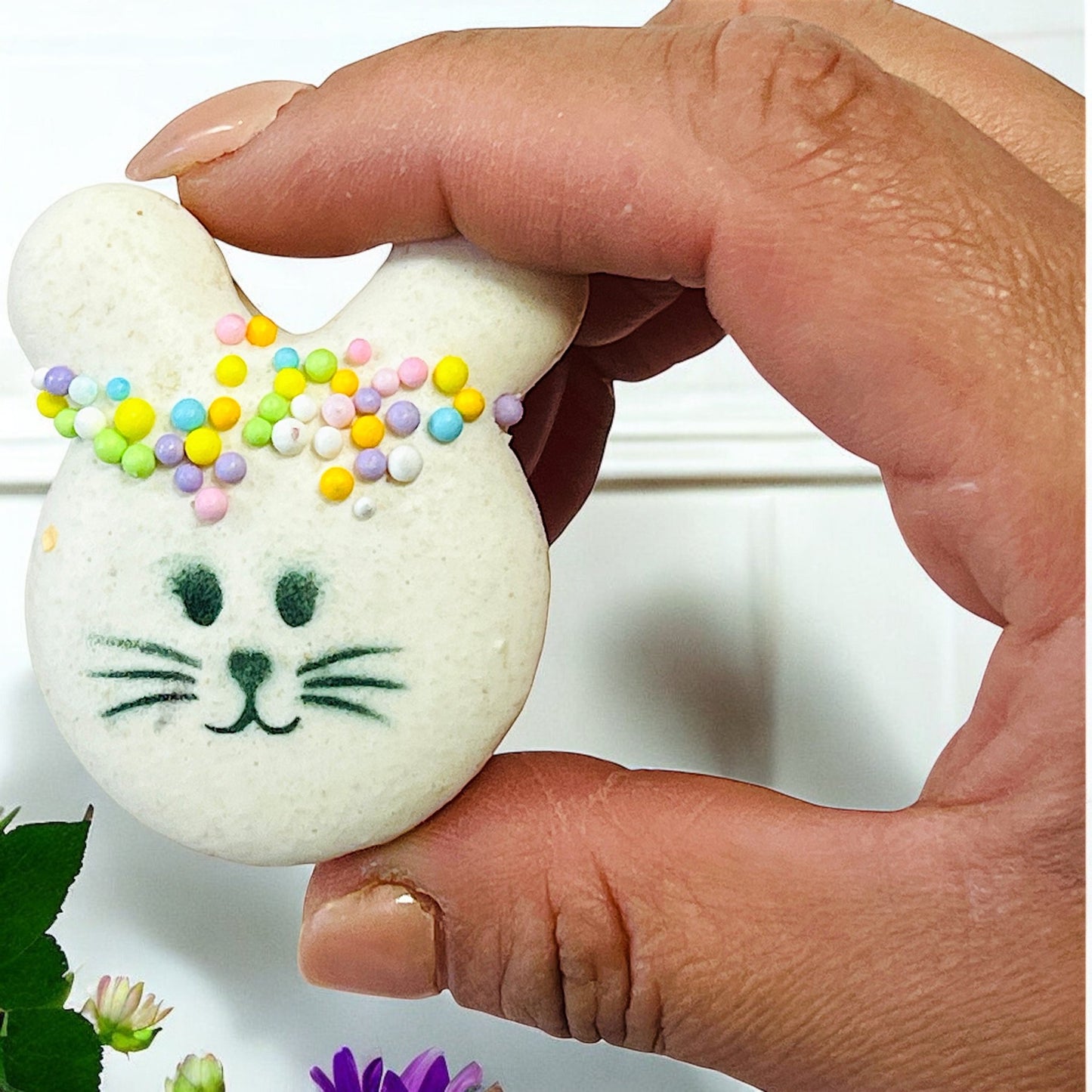 Hoppy Spring Bunny French Macarons - Macaron Centrale6 Pack
