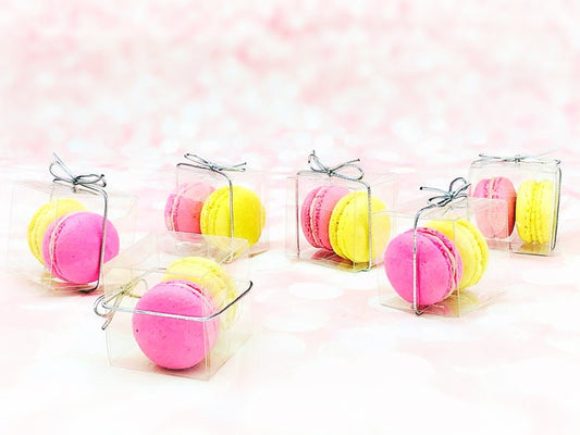 Macaron Gift Favors 2 Macarons - A Perfect Gift For Wedding/Birthday/Events/Parties