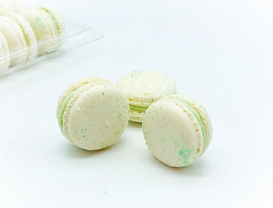 6 Pack  Jasmine Macarons | Ideal For Celebratory Events.